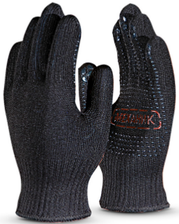 Перчатки МЕХАНИК БЛЭК, (TNG-30), нейлон с ПВХ